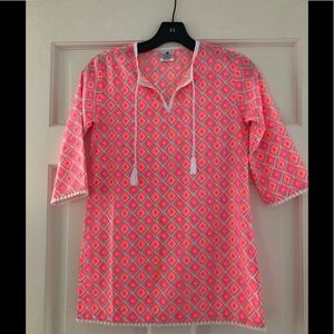 Snapperrock children’s swim cover up/tunic Size 8